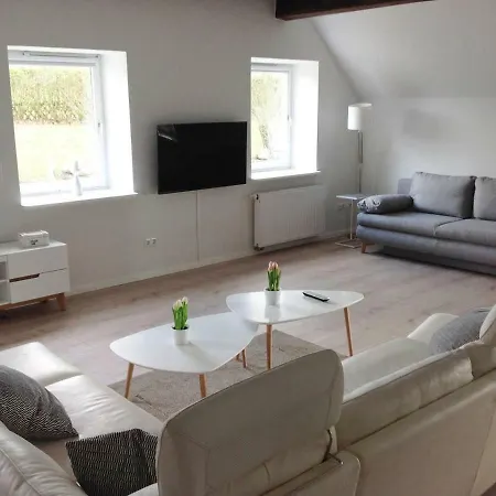 بيت للعطل Traumhaus Am Weserstrand